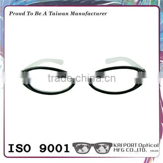 Bicolor and Rhinestones Decoration Eyewear photo-4