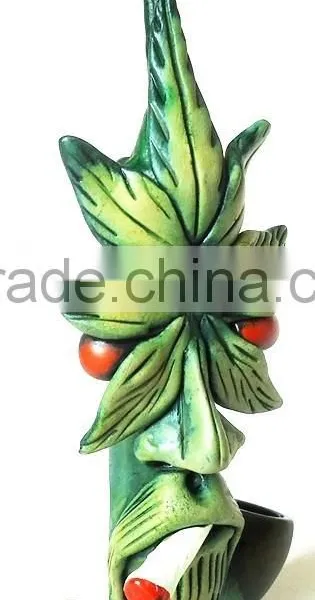 Figurine Shaped Hand Crafted Smoking Pipes - MJ The Leaf Man photo-4