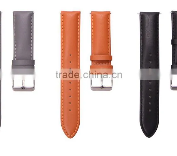 Genuine Leather Strap Custom Watch Band For Samsung Gear 2 Smart Watch photo-6