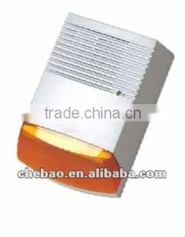 HOT SALE,FS-06,12V Indoor Outdoor Alarm Siren With Strobe