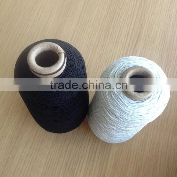 Rubber Elastic Thread Covered Polyester Yarn photo-3