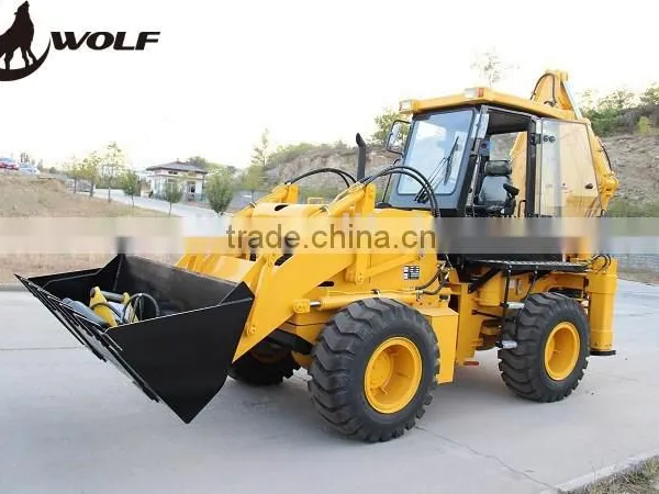 WOLF Mini Backhoe Loader With CE Certificate WZ30-25 photo-3