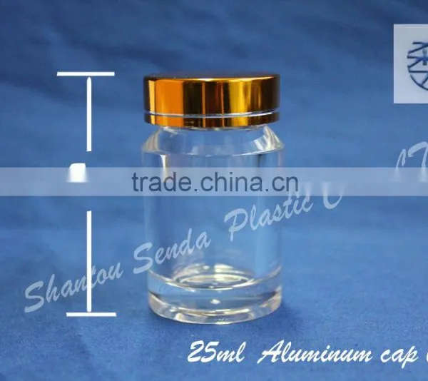 Aluminium Screw Caps Bottle, ps Jar, Pill Capsule Container photo-2