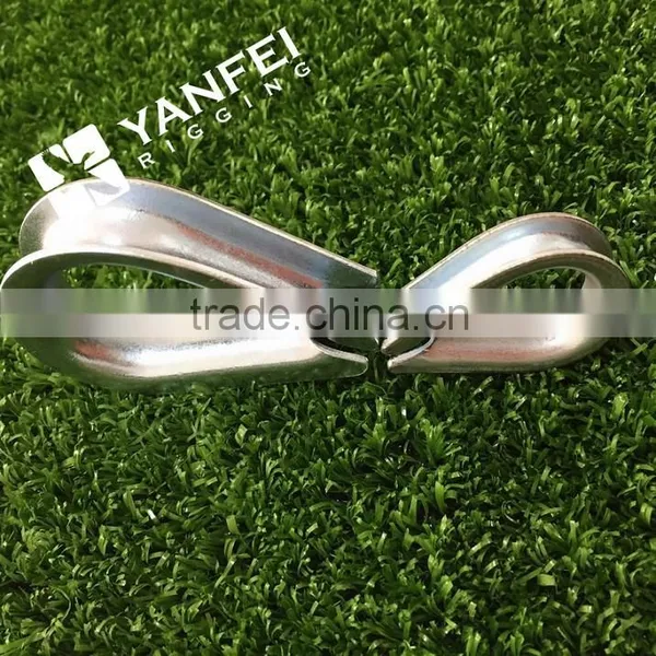 G411 Light Type Steel Wire Rope Thimble photo-5