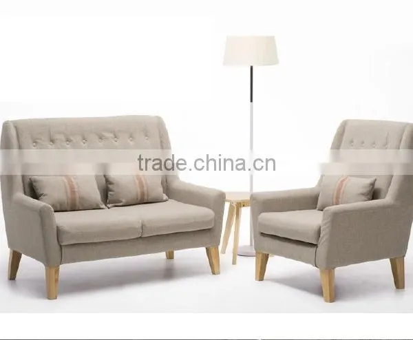 First Touch Modern Wood Sofa European Living Room Sofa HLM-186C-1 photo-3