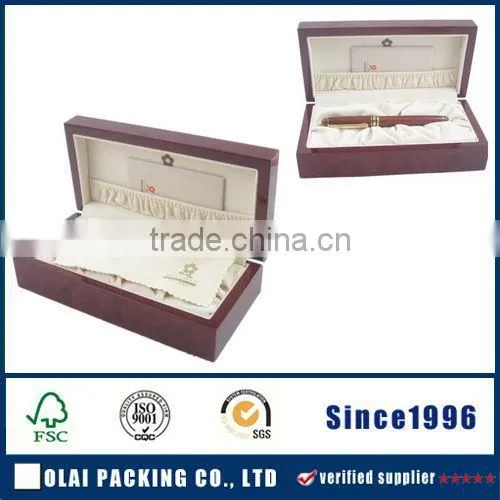 Cheap Wood Empty Gift Pen Display Boxes photo-2