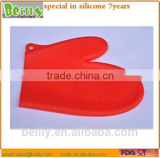 Heat Resistant Silicone Cooking Silicone Kitchen Finger Gloves photo-3