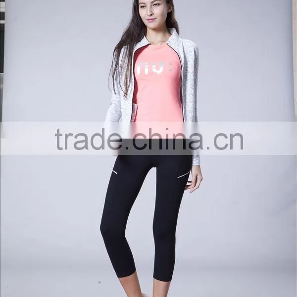 Best Fabric Nylon and Spandex Women Sexy Yoga Pant photo-5