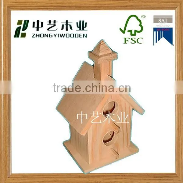 FSC&SA8000 Wooden Bird House&Wooden Bird Feeder