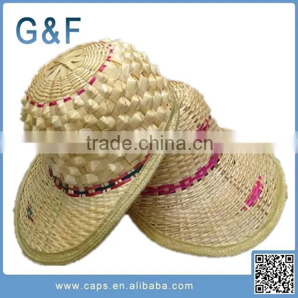 Best Price Custom Visor Handmade Bamboo Hat photo-2