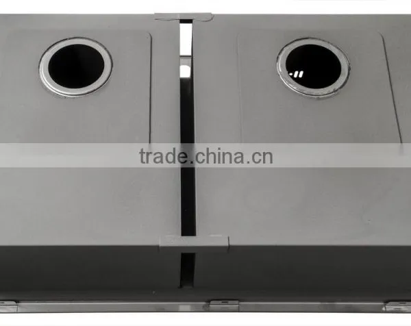Handmade Double Drainer Stainless Steel Kitchen Sink With CUPC Certificate 3219 photo-4
