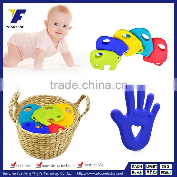 Infant Cute Teether Silicone Bird Toy Food Grade Safe Baby Teether photo-3