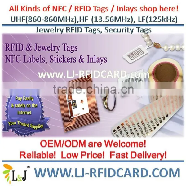 LJ-NFC001 ALL NFC TAG INLAY LABEL