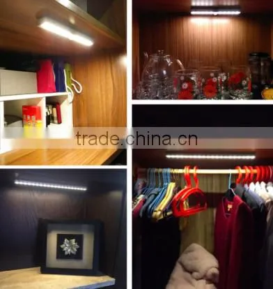 LED Closet Lights PIR Motion Sensor Wardrobe Cupboard Lamp Cabinet Light photo-5