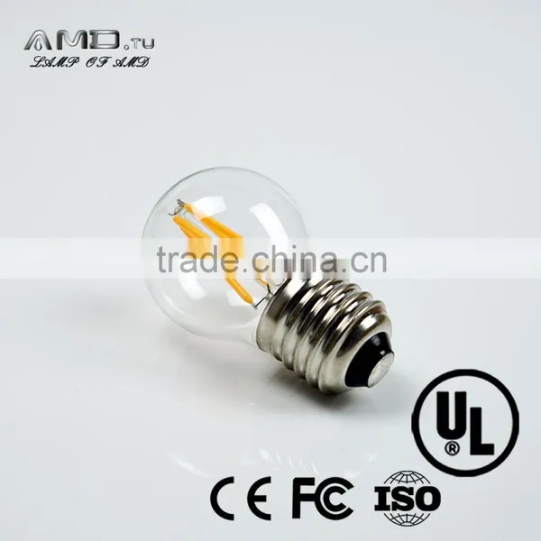 Wholesale E27 G80 G95 G125 G50 C35 T30 Dimmable Led Filament Bulb Light photo-3