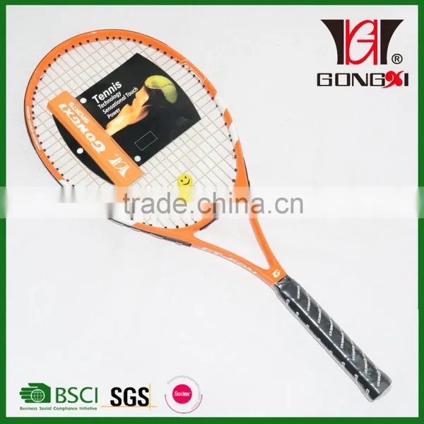 GT-624 ORANGE New Design Aluminium &carbon Tennis Racket Brand Tennis String for Tennis Games