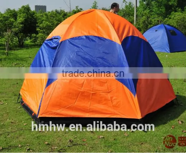 6 Person Tent Double Layer Polyester Fabric Hiking Tent photo-6