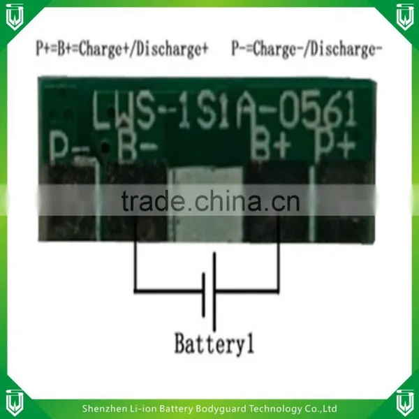 For 3.7V(1S) Li-ion Battery Packs single sided pcb,rigid pcb board