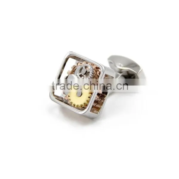 Cool Excellent Quality Metal Cogs Cufflinks, Cufflink for Men Shirt photo-2