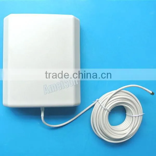 Antenna Manufacturer Outdoor/Indoor 698-960/1710-2700MHz 7/10dBi Wide Band DAS & LTE Patch Flat Panel Wall Socket Antenna