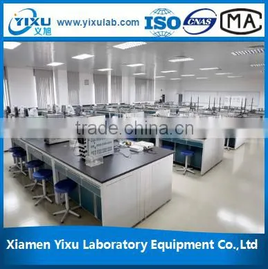 QC Laboratory Wall Bench With Reagent Shelf