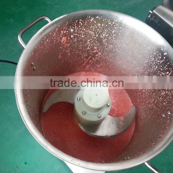 Multifunctional Fruit Chopper Stainless Steel Meat Grinder Wholesale Electric Vegetable Cutter Machine photo-4