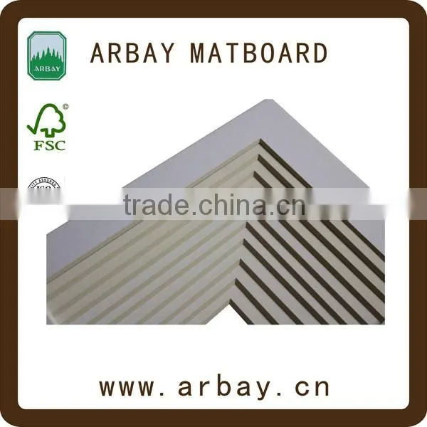 Wholesale Precut Acid Free Paper Matboard Mount Board Mat Board for Photo Frame photo-5