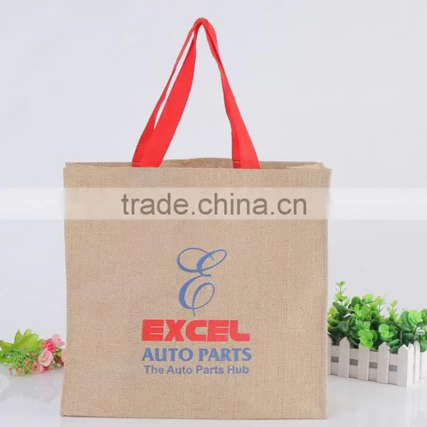 Attract Visitors Trade Show Bags Exhibition Souvenir Gifts Jute Bags Wholesale