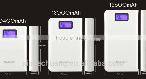 2016 High Capacity Digital Lcd Display Dual Usb Power Bank for Handphone photo-4