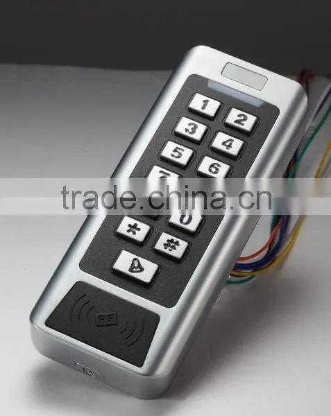 IP68 Waterproof Access Control System With Metal Rfid Keypad Reader photo-4