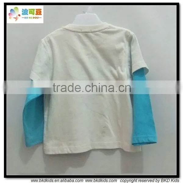 BKD Cotton Jersey Boy V-neck T-shirts photo-2
