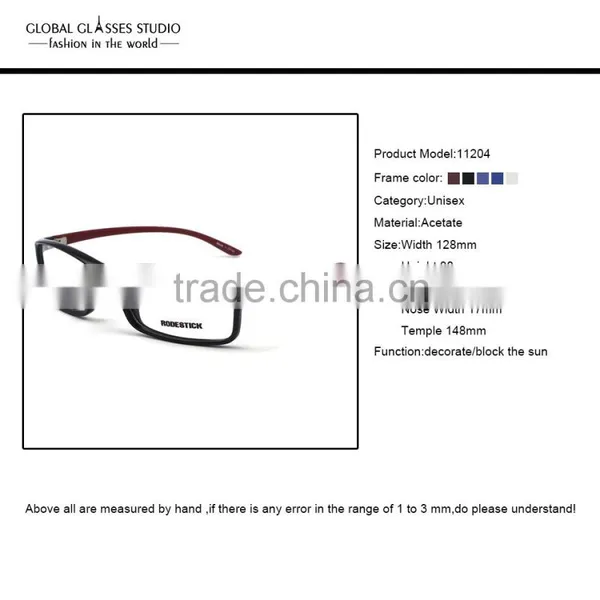 Unisex TR90 Optical Spectacle Frame Men Women Super Light Myopia Sports Eyewear Glasses Frames 11204 photo-5