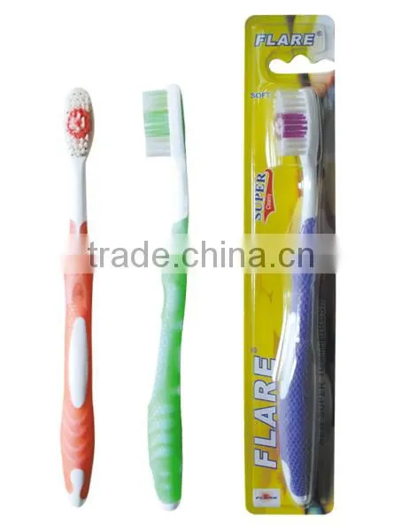 Oral Care Toothbrush With Tongue Cleaner