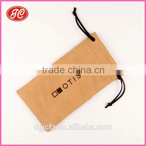 Silk Screen Printing Microfiber Sunglasses Pouch Promotional Items for 2016