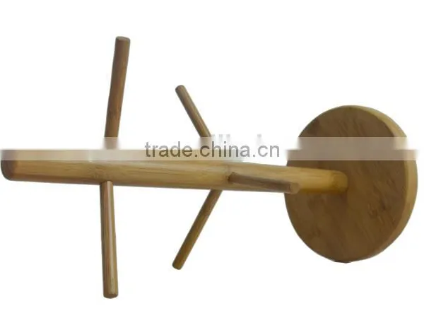 DT004/Tree Shape Bamboo Kitchen Accessories Stand, Bamboo Flat Utensil Rack, Bamboo Spoon Rack photo-4