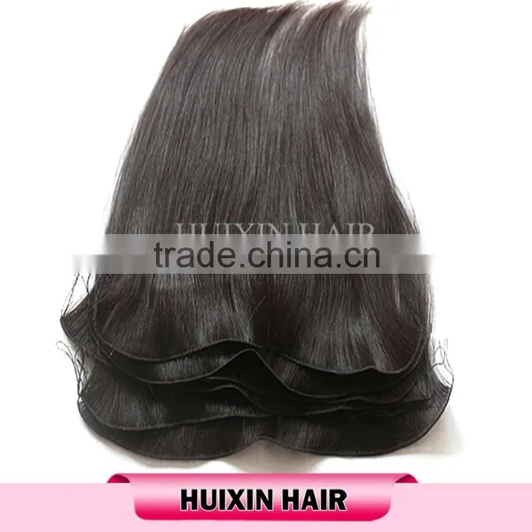100% Mongolian Hair Human Hair Weaving, Top Quality Hand Tied Weft photo-2