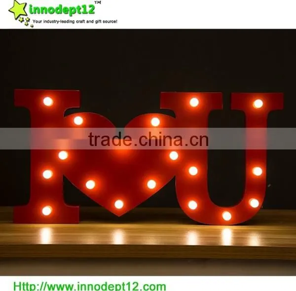 Electronic Marquee Metal Letters, Led Letter Sign