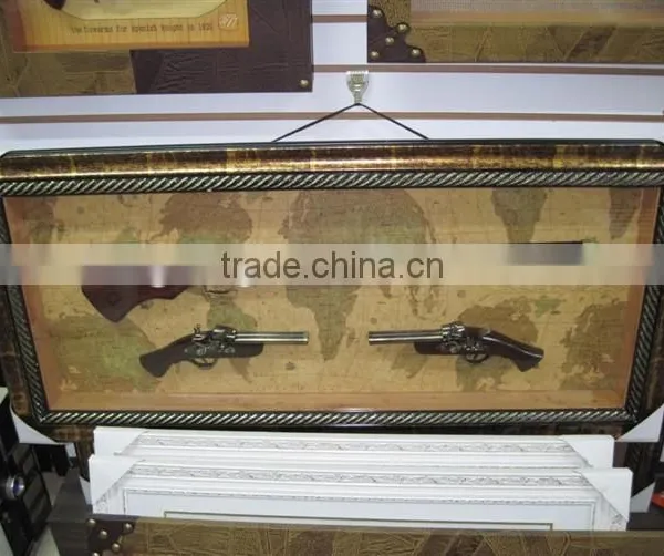 Two Guns Framed Art for Living Room photo-5