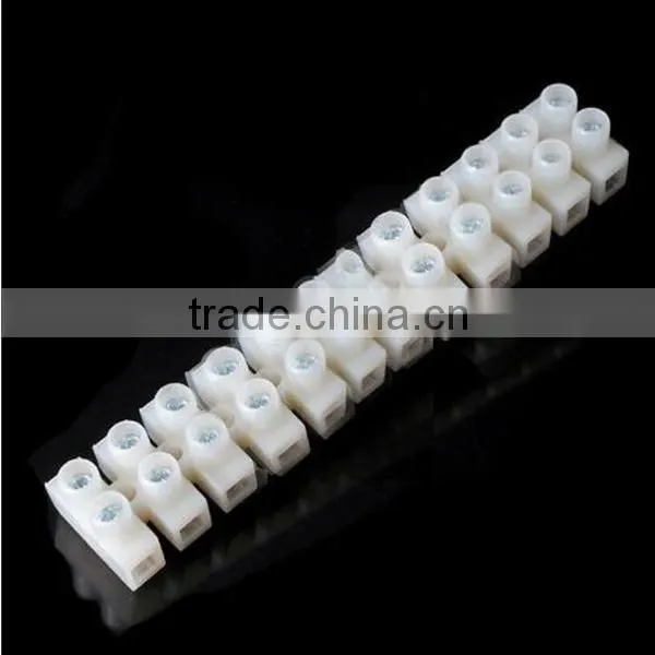 Full Size 10Pcs/Bag PE/PP/PA 12 Way Plastic Terminal Strip photo-5