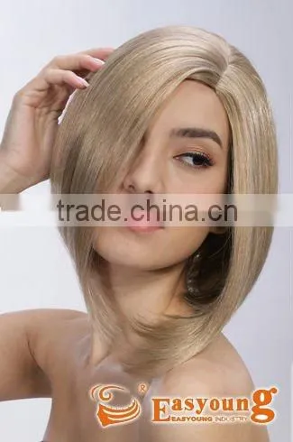 Mono Top Celebrity Beyonce Short Bob Wigs for Black Women photo-2