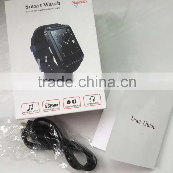Hot Cheap Smart Watch U8 Popular Colors Touch Screen Android Smart Watch China Best Smart Watch Phone photo-6