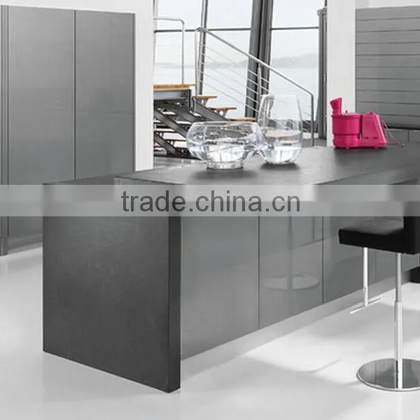 Kitchen Cabinet High Gloss Lacquer and Grey Lacquer Kitchen Cabinet photo-3