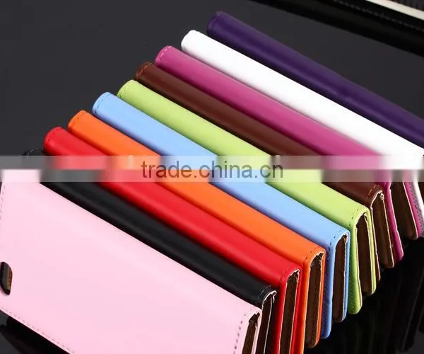 Geniue Leather Wallet Phone Case Stand for IPhone 6 photo-6