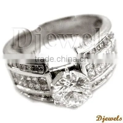 Ladies Diamond Gold Rings, Latest Diamond Gold Rings, Diamond Jewelry