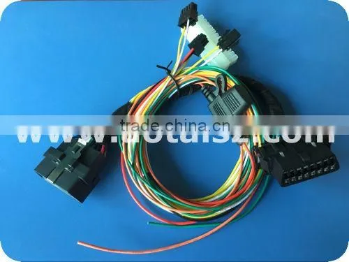 Factory Custom OBD2 Wiring Harness With Housing + Car Maker Female Connector photo-2