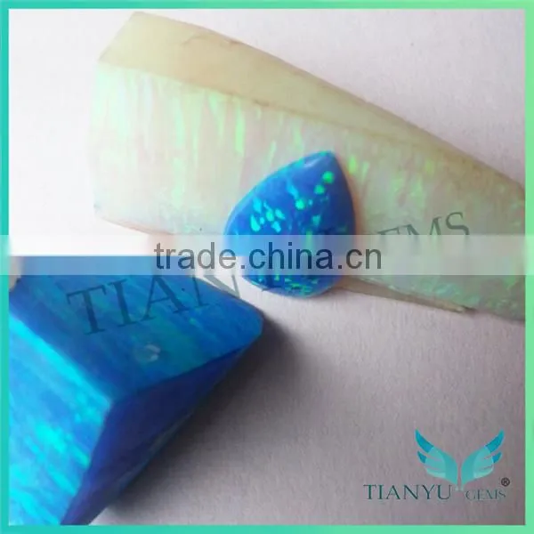 Wholesales Gemstone Processing Synthetic Opal Stone Price for Opal Ring photo-2