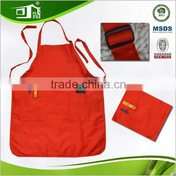 Trade Assurance Polye and Cotton Solid Color Apron photo-4