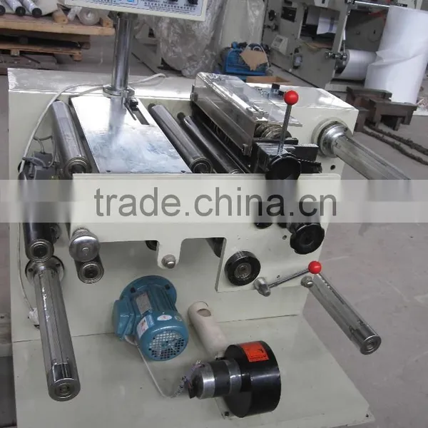 320 mm Adhesive Label Roll Slitting Rewinding Machine photo-4