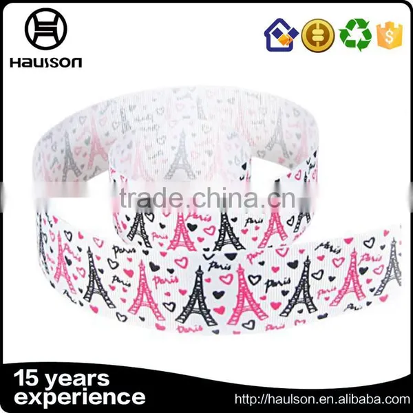 Design Your Own Favorated Printed Country Style French Ribbon photo-4