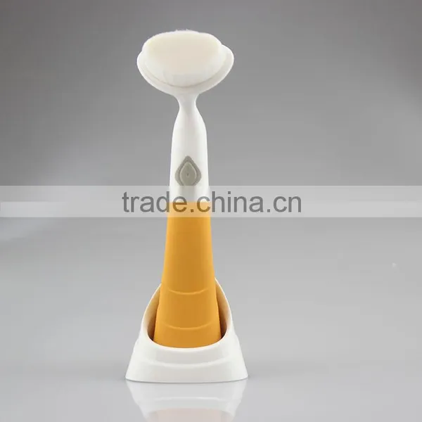 New Products Waterproof Face Skin Cleansing Brush Machine Rechargeable Sonic Electric Facial Brush For Exfoliating And Massage photo-3